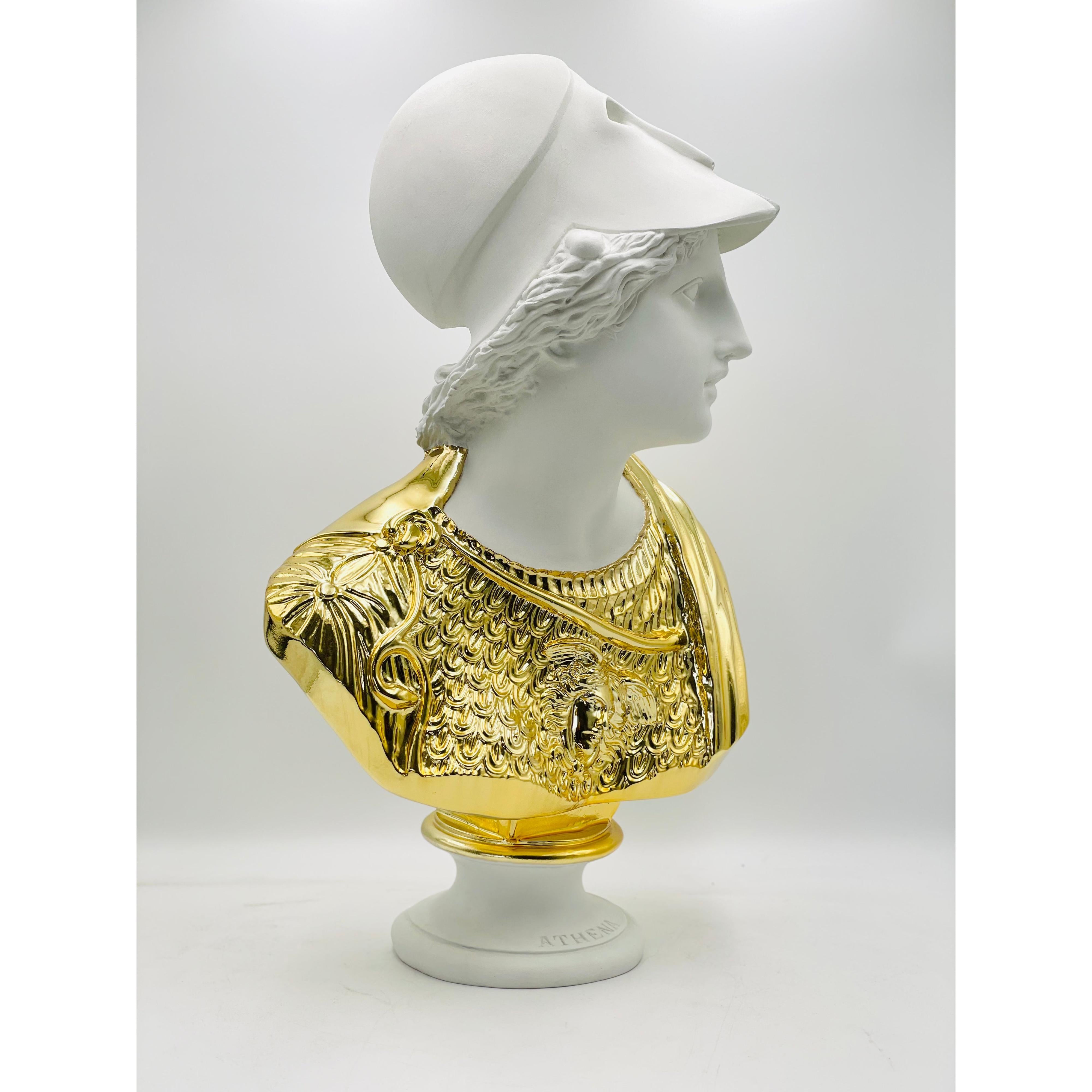 Athena Sculpture | Gold Chrome Edition