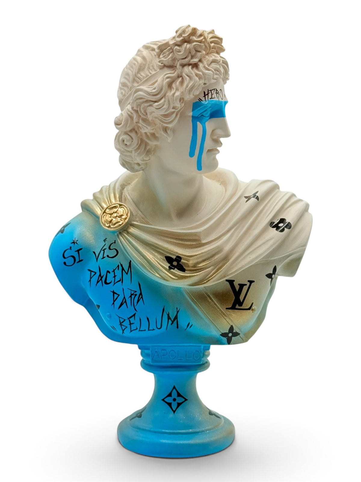 Apollo Bust Sculpture | Louis Vuitton Monogram Pop Art