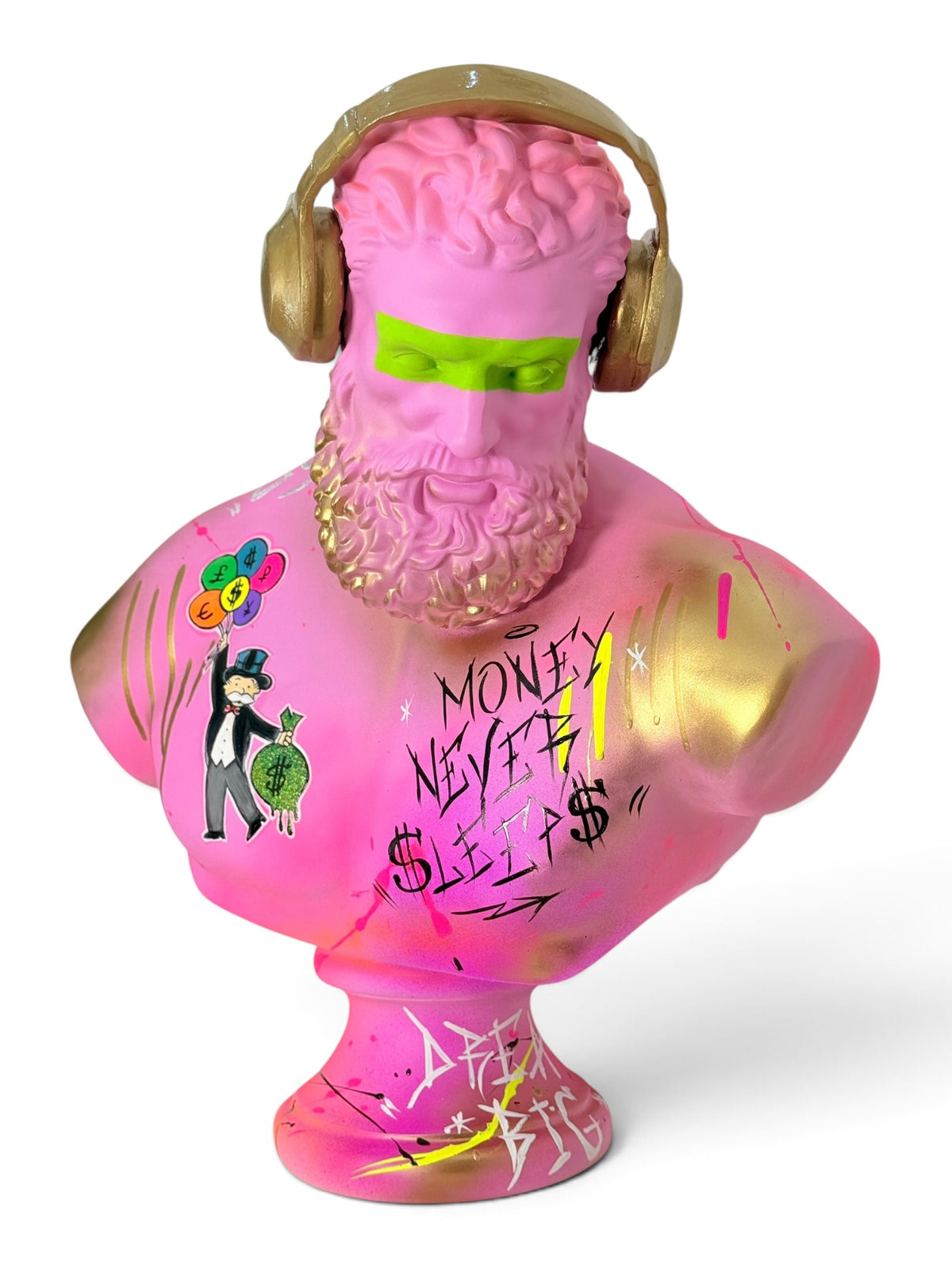 DJ Hercules Sculpture | XL Alec Monopoly Edition