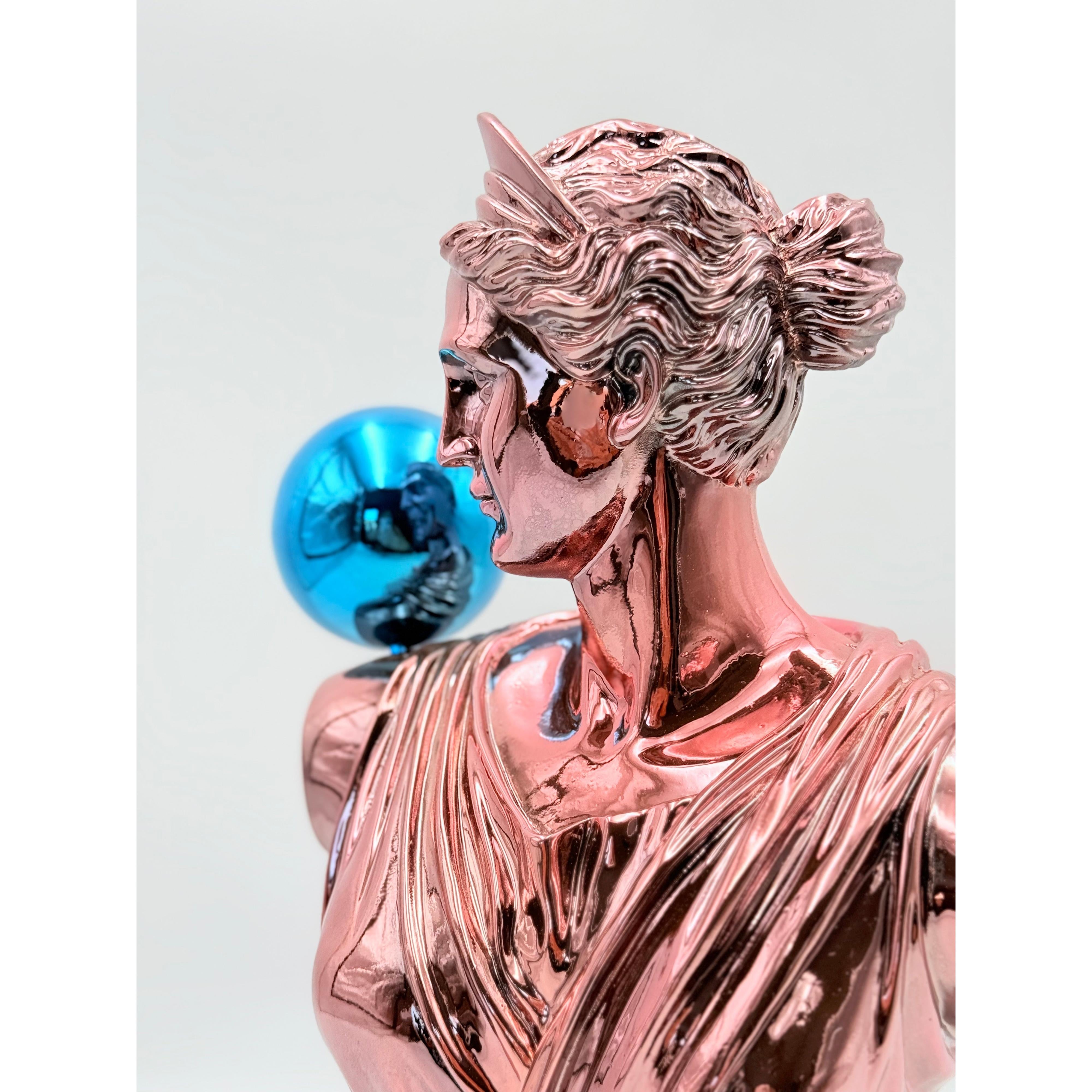 アスティエ オーナメント ARTEMIS BLOWING A BUBBLE Artemis Sculpture | Blue Balloon Edition