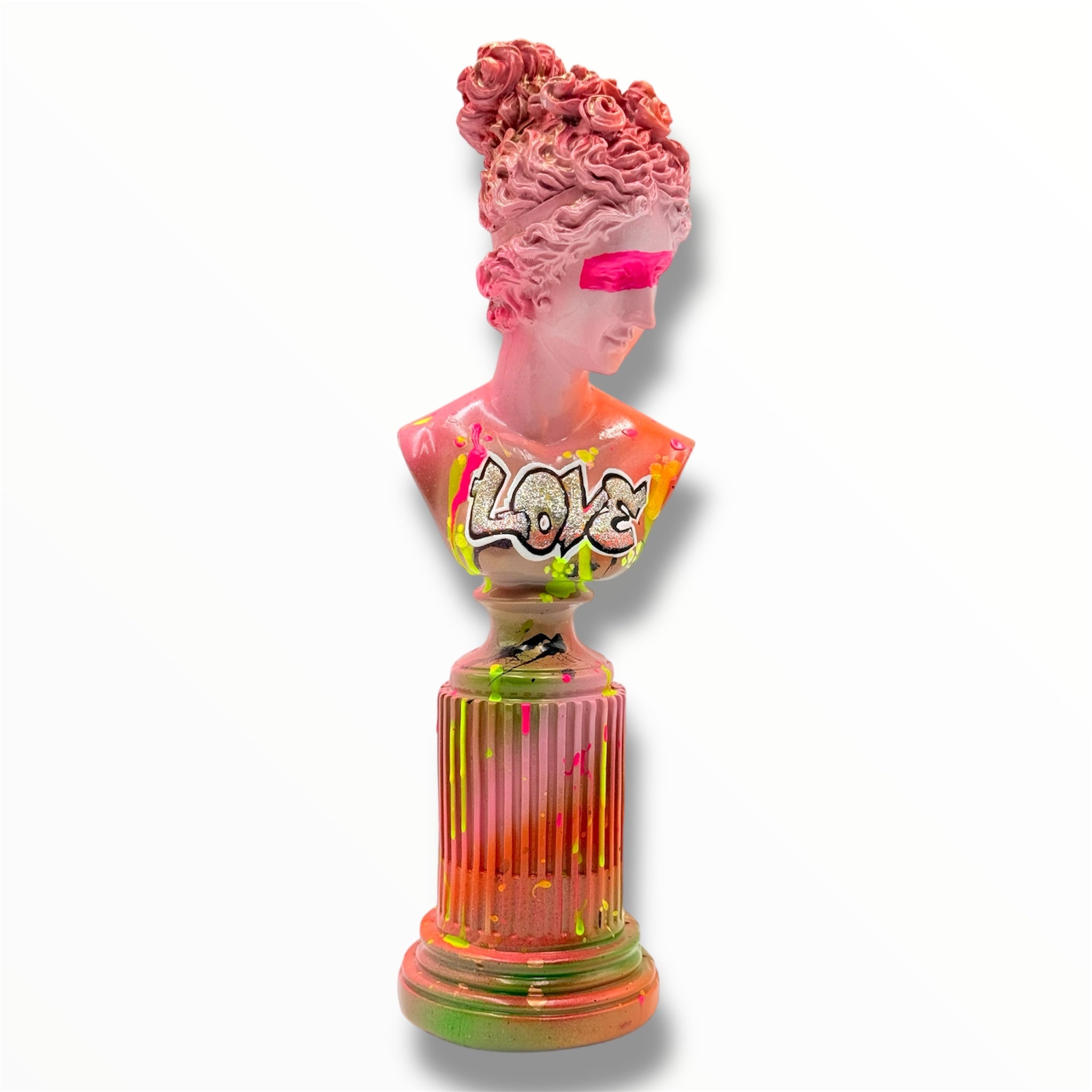 Venus Sculpture LOVE | Pink Pop Art Edition