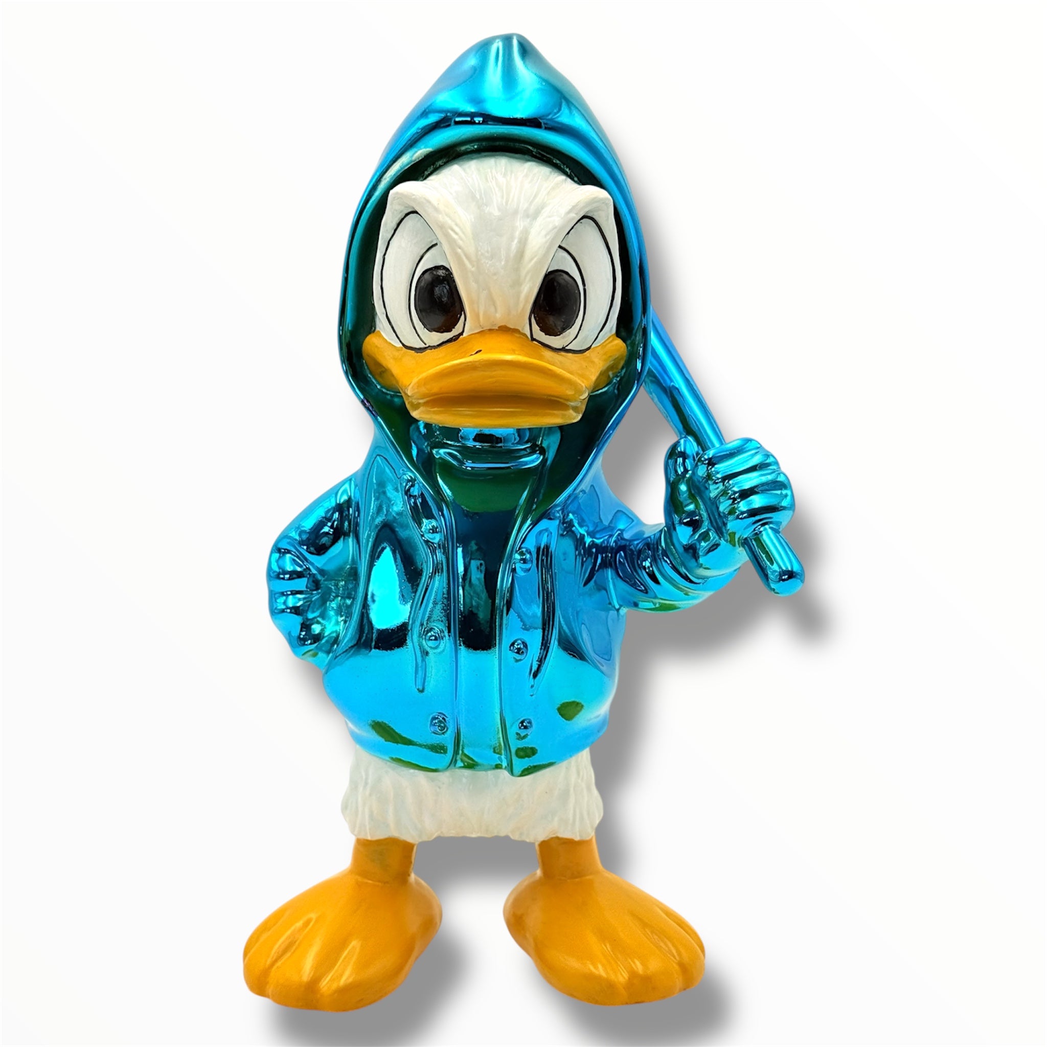 DUXX Sculpture | Blue Chrome Edition