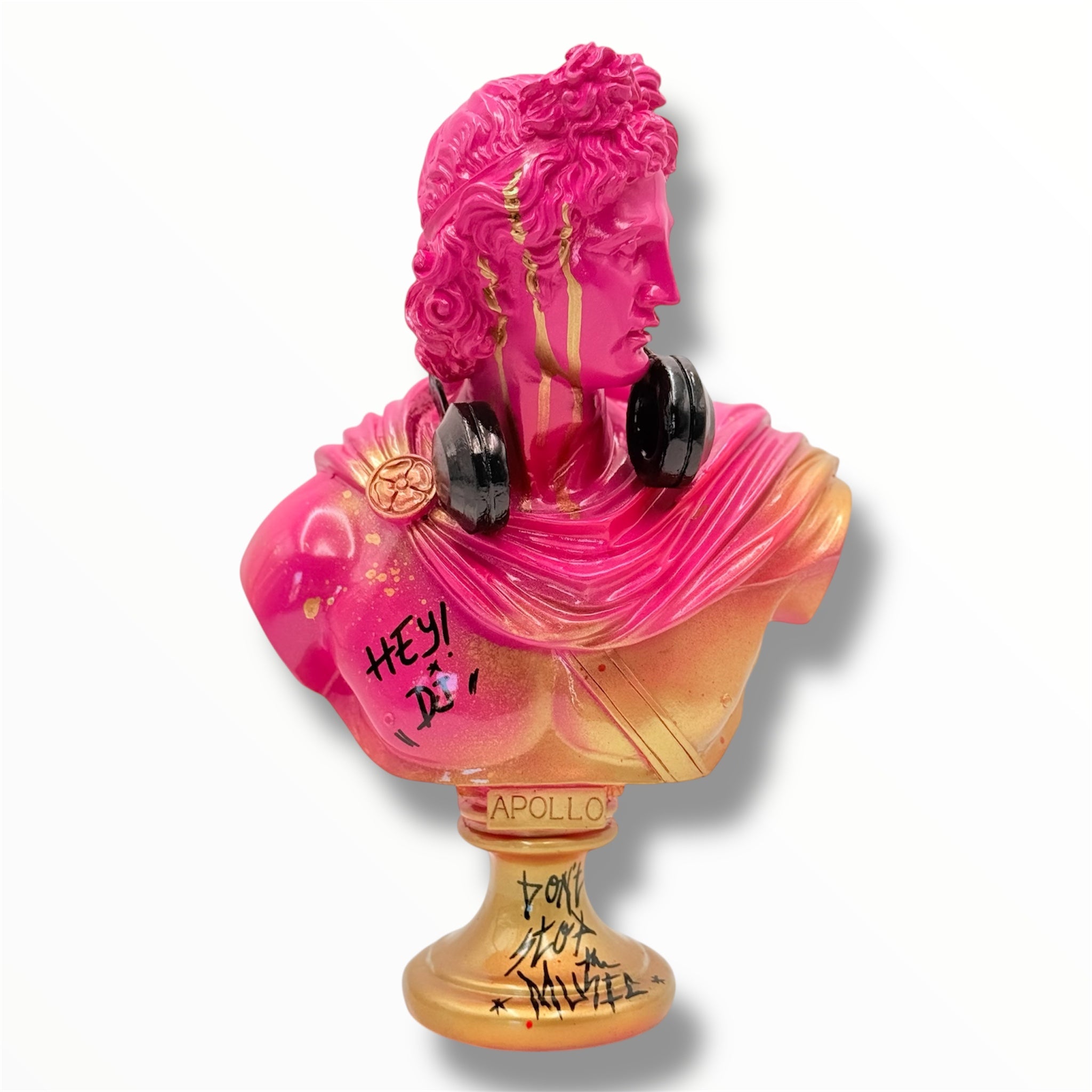 DJ Apollo Sculpture | Street Art Design