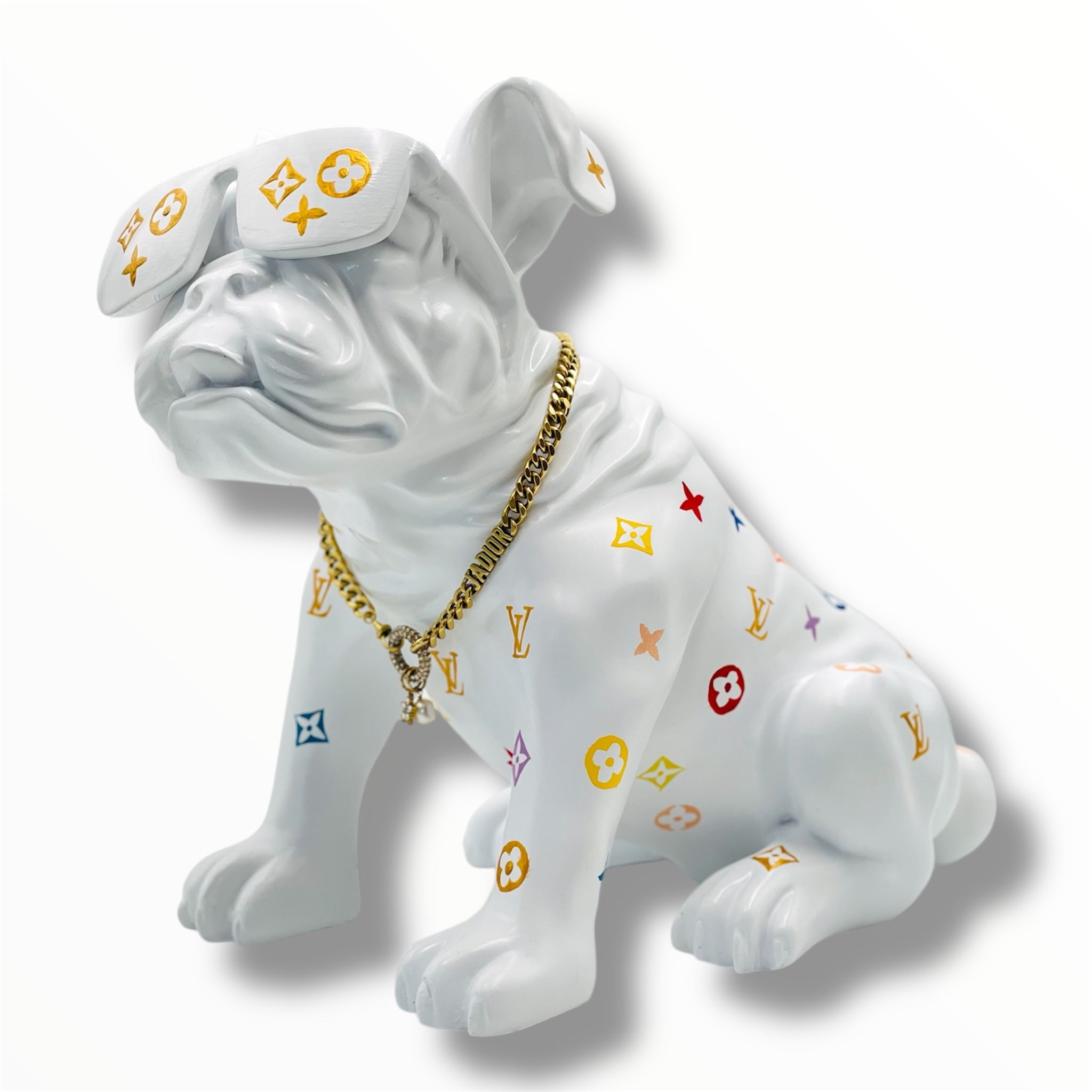 British Bulldog Sculpture | Louis Vuitton Edition