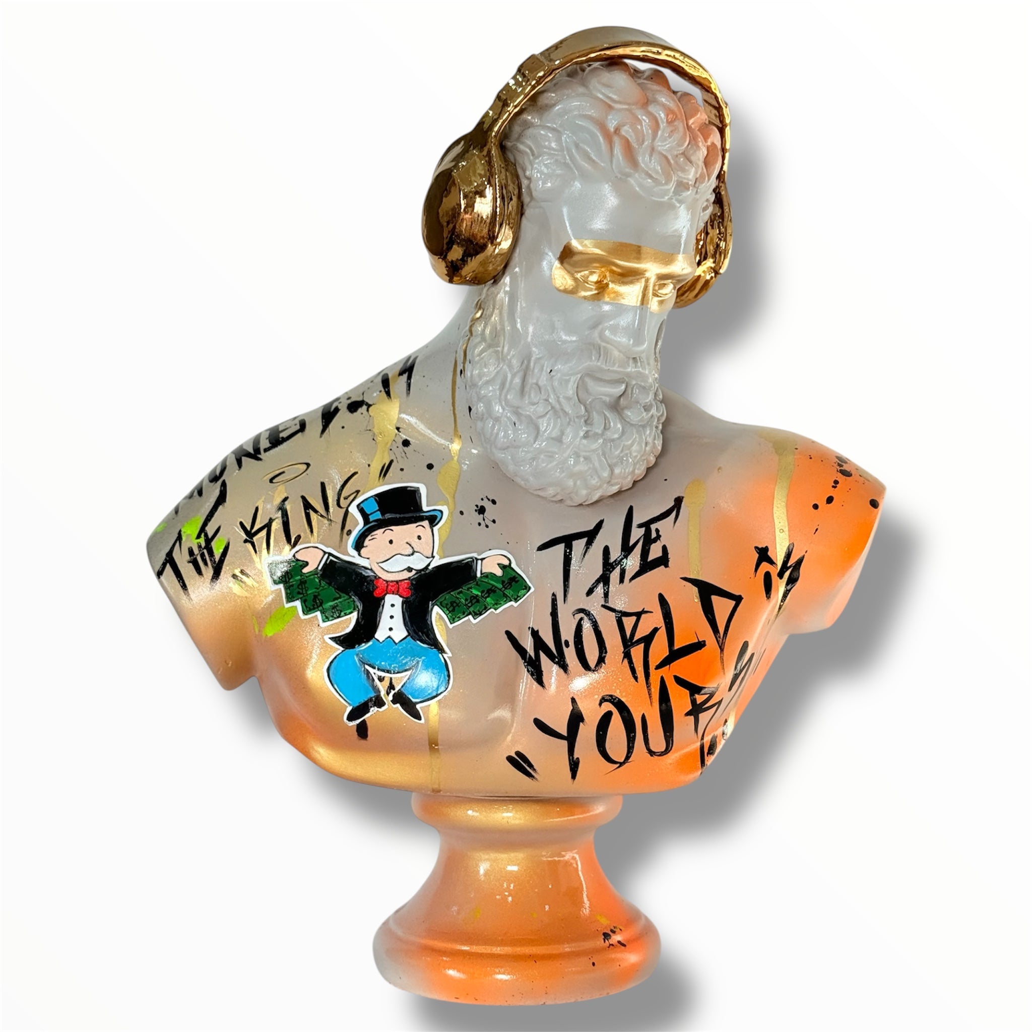 Hercules Sculpture | Flying Alec Monopoly Edition