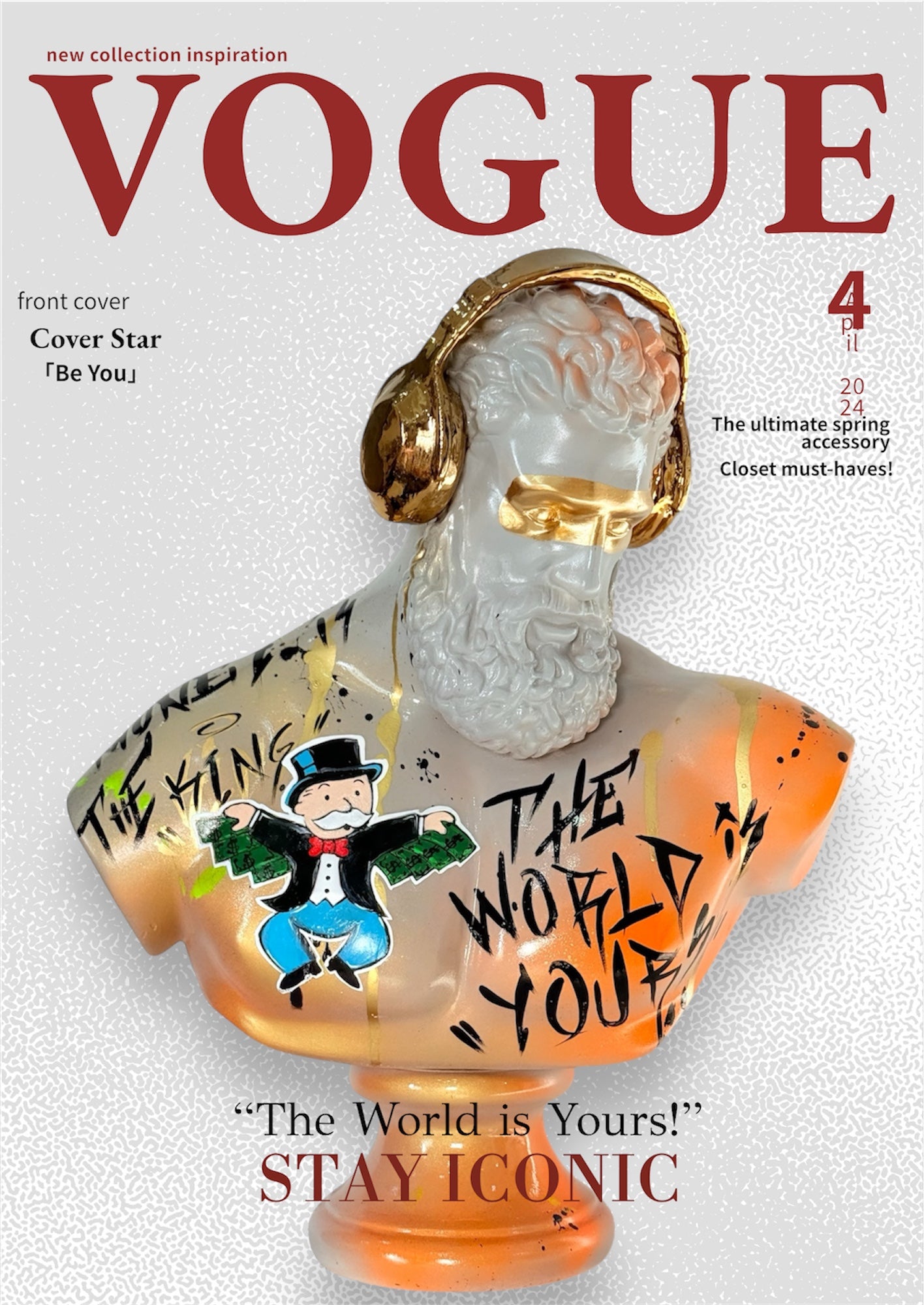 Hercules Sculpture | Flying Alec Monopoly Edition