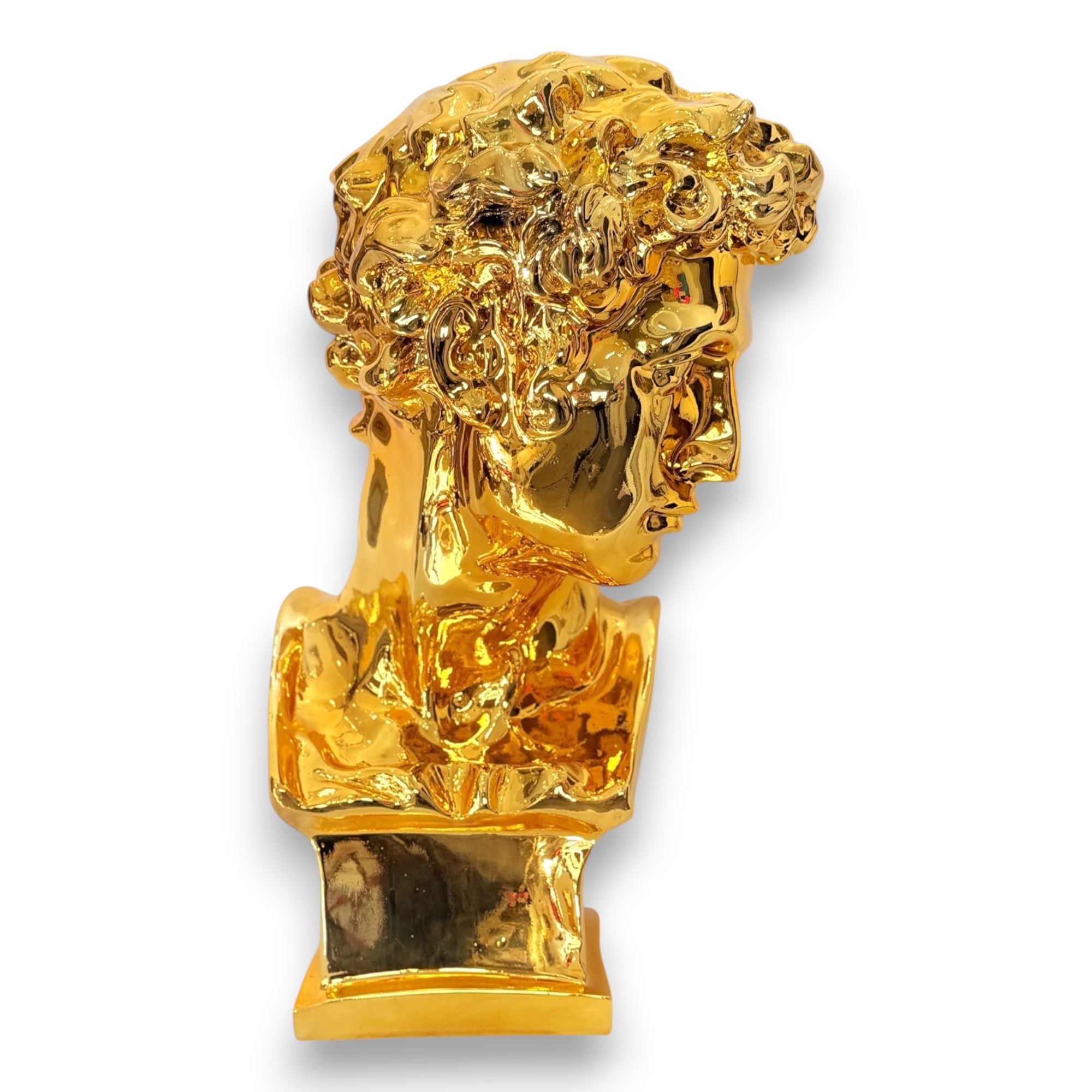 Giuliano de’ Medici Sculpture | Gold Chrome Edition