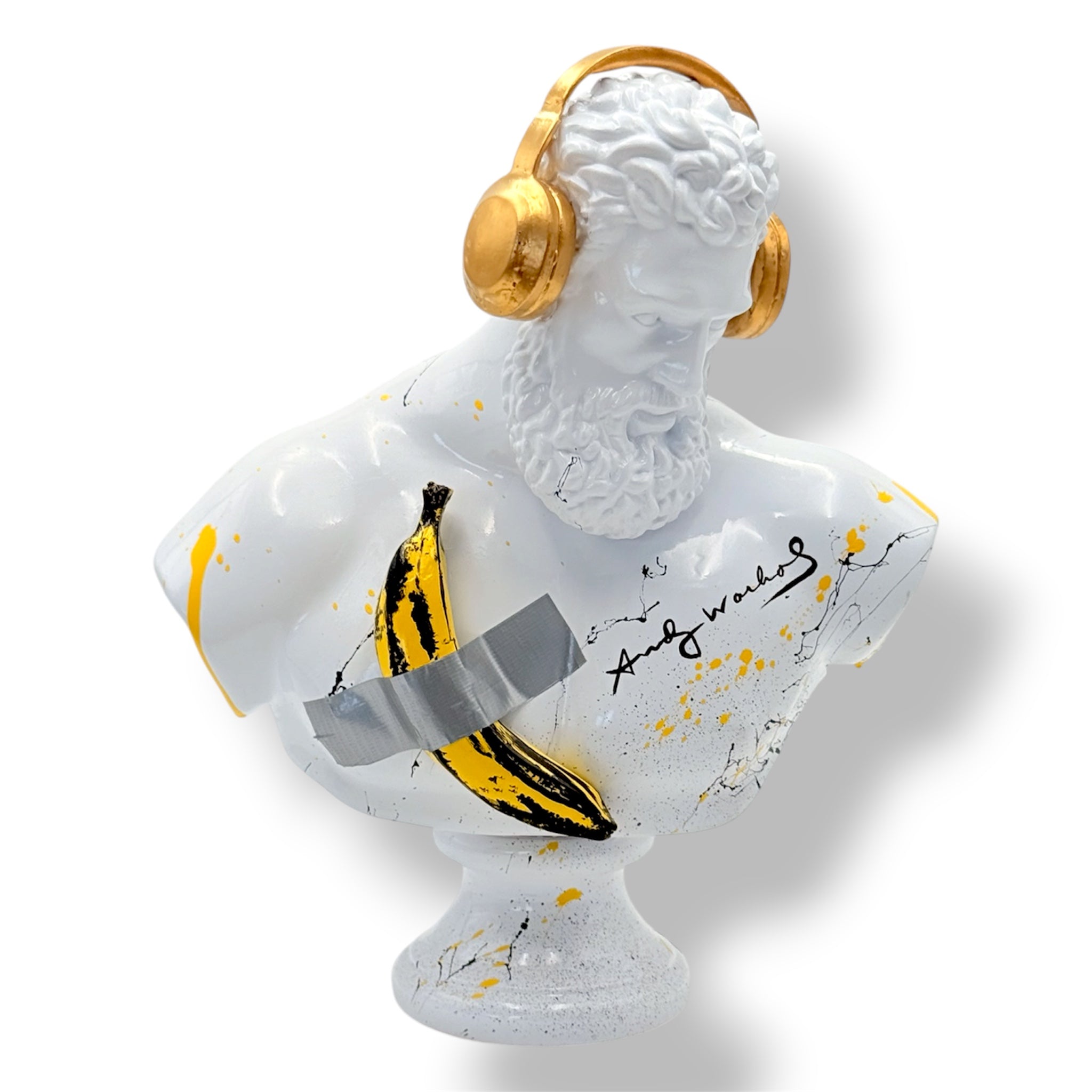 DJ Hercules Sculpture | Warhol “Comedian” Edition