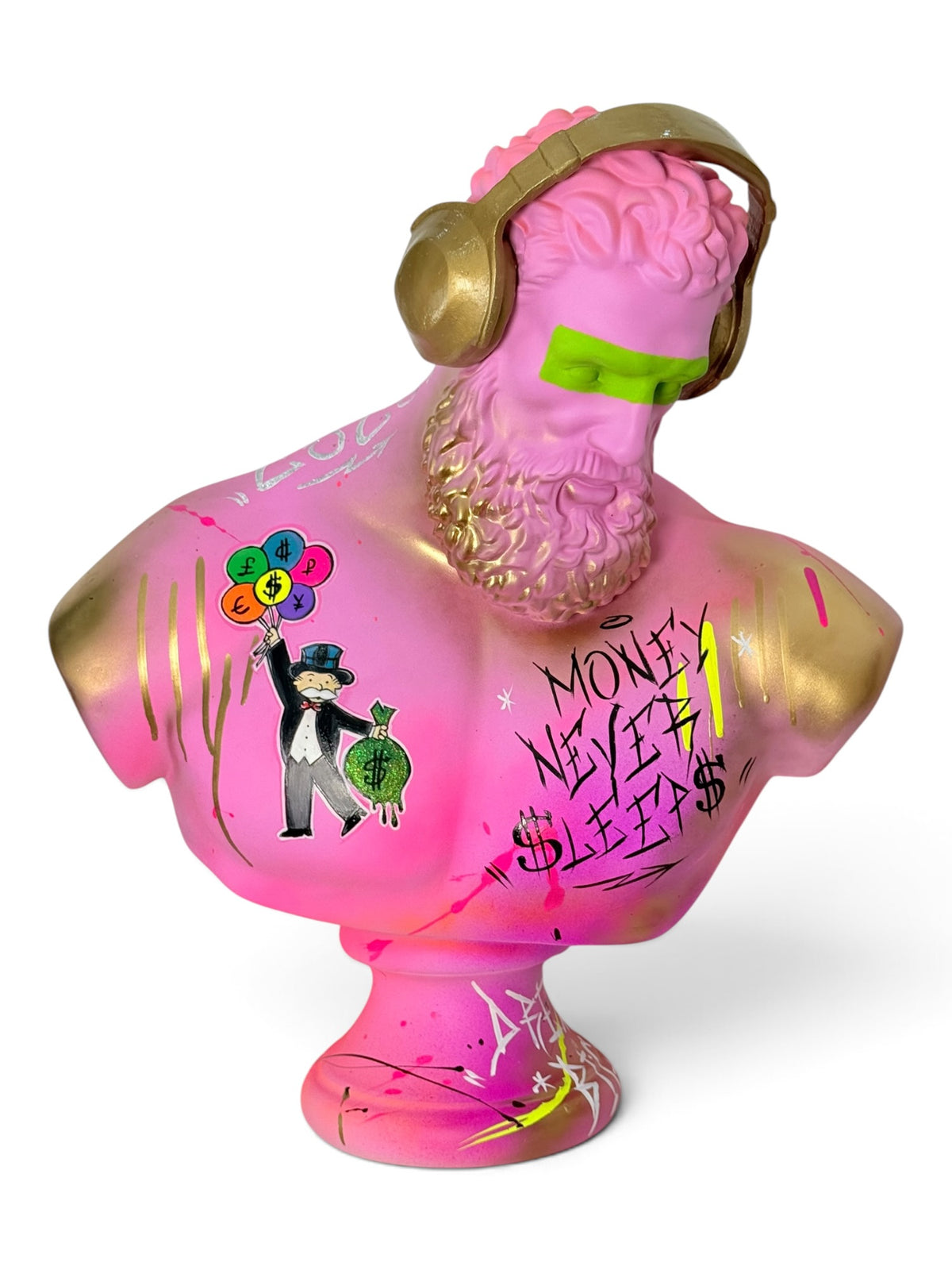 DJ Hercules Sculpture | XL Alec Monopoly Edition